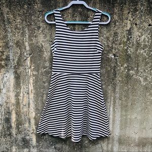 American Eagle Sleeveless Striped Dress